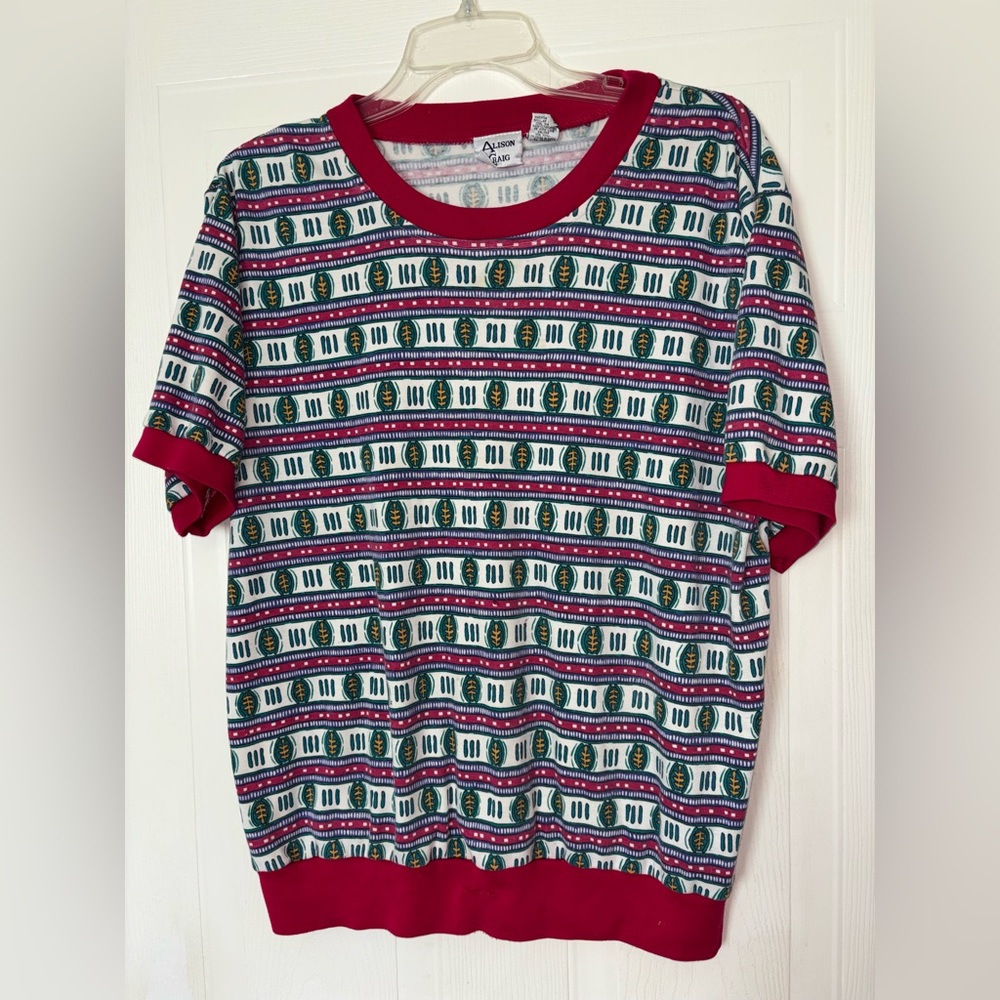 Vintage Alison Craig woman’s top size XL